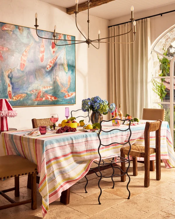 Bellissimo Stripe Tablecloth Standard Rectangular