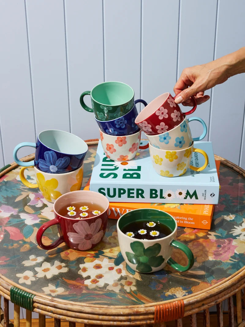 Chino Mug Daisy Peach