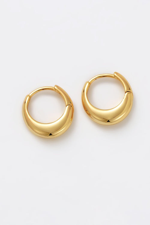 Cleo Hoop Small Gold