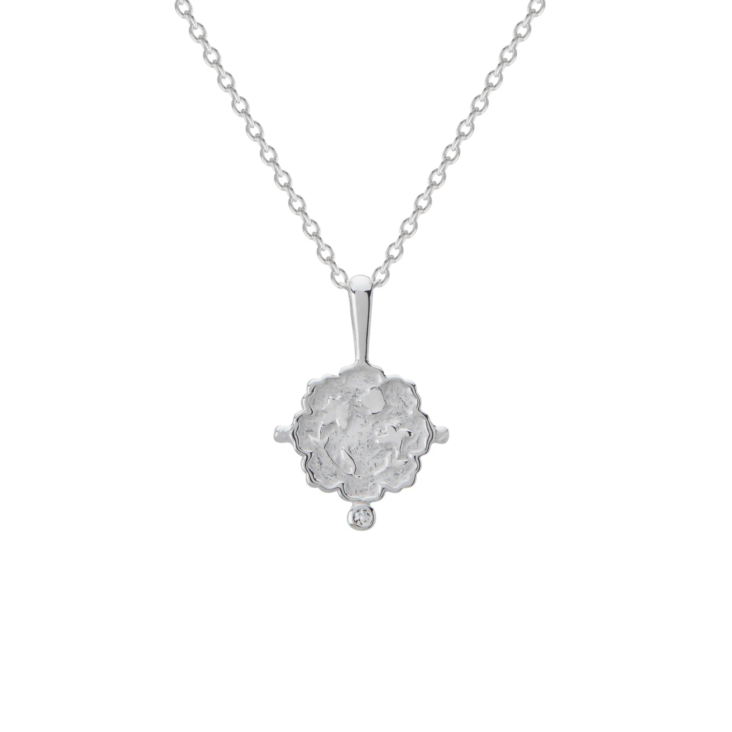 Murkani Loved Always Pendant Necklace Small Sterling Silver
