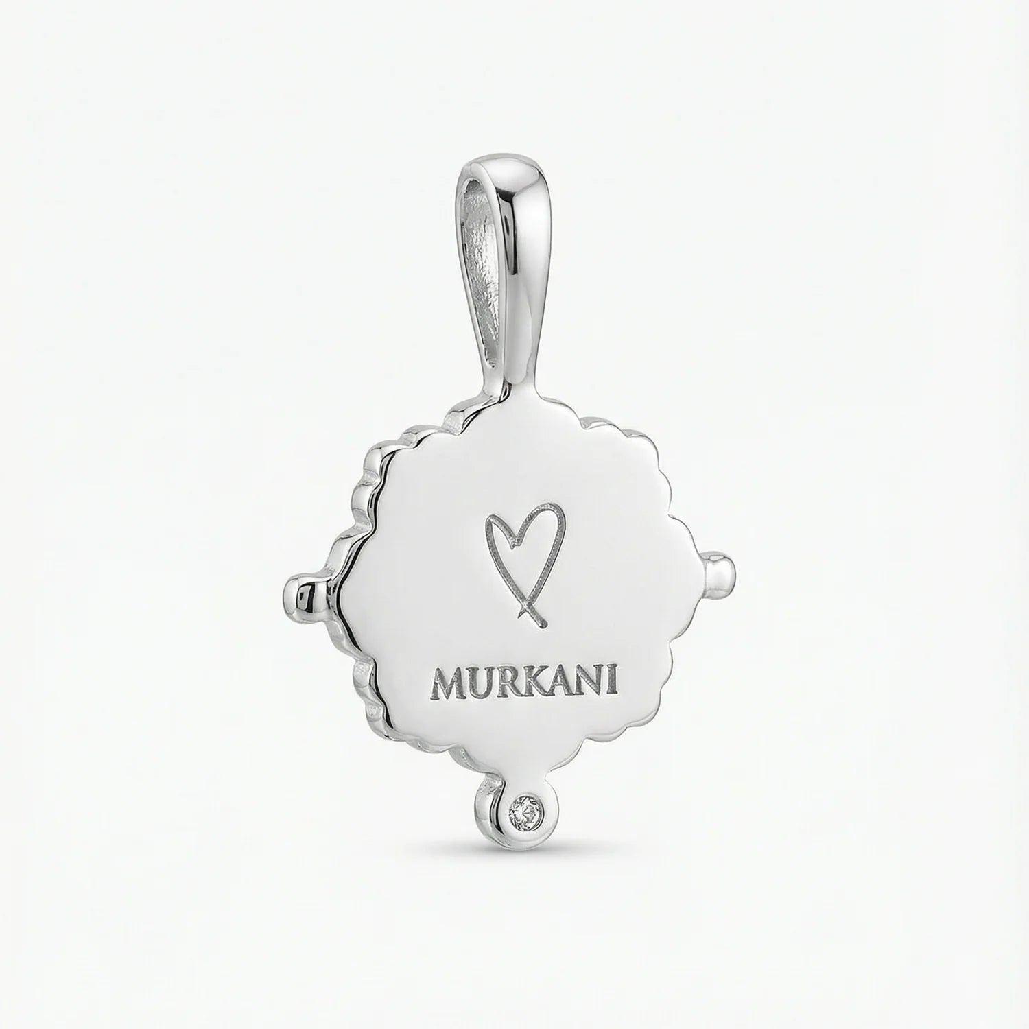 Murkani Loved Always Pendant Necklace Small Sterling Silver