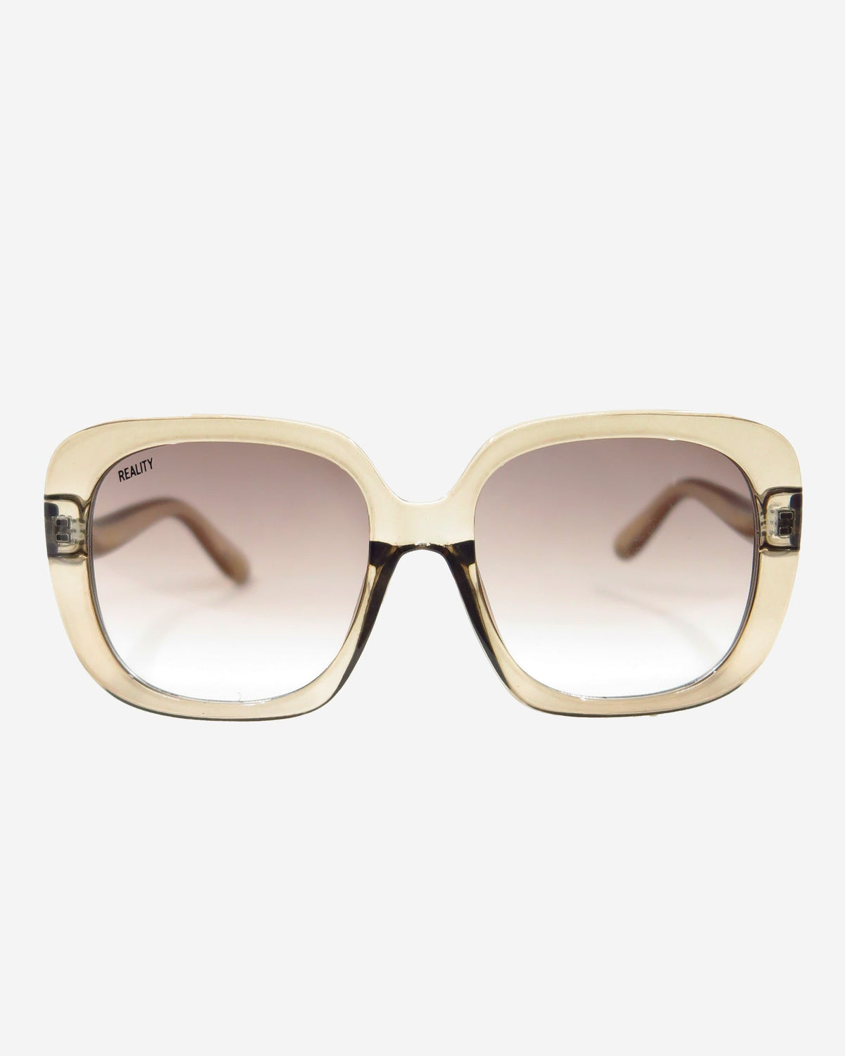 Last Dance Crystal Latte Sunglasses