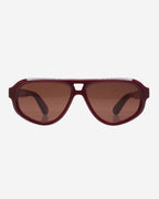 Luxe Ryder Merlot Sunglasses