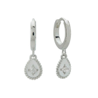 Murkani Reflection Huggies - Sterling Silver
