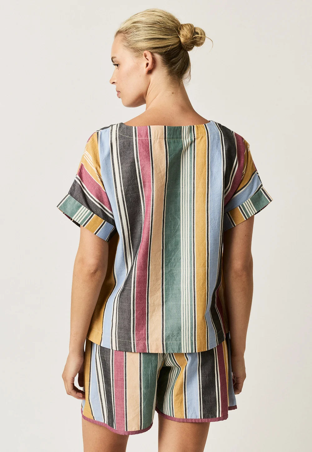 Dolman Top Atlas Stripe