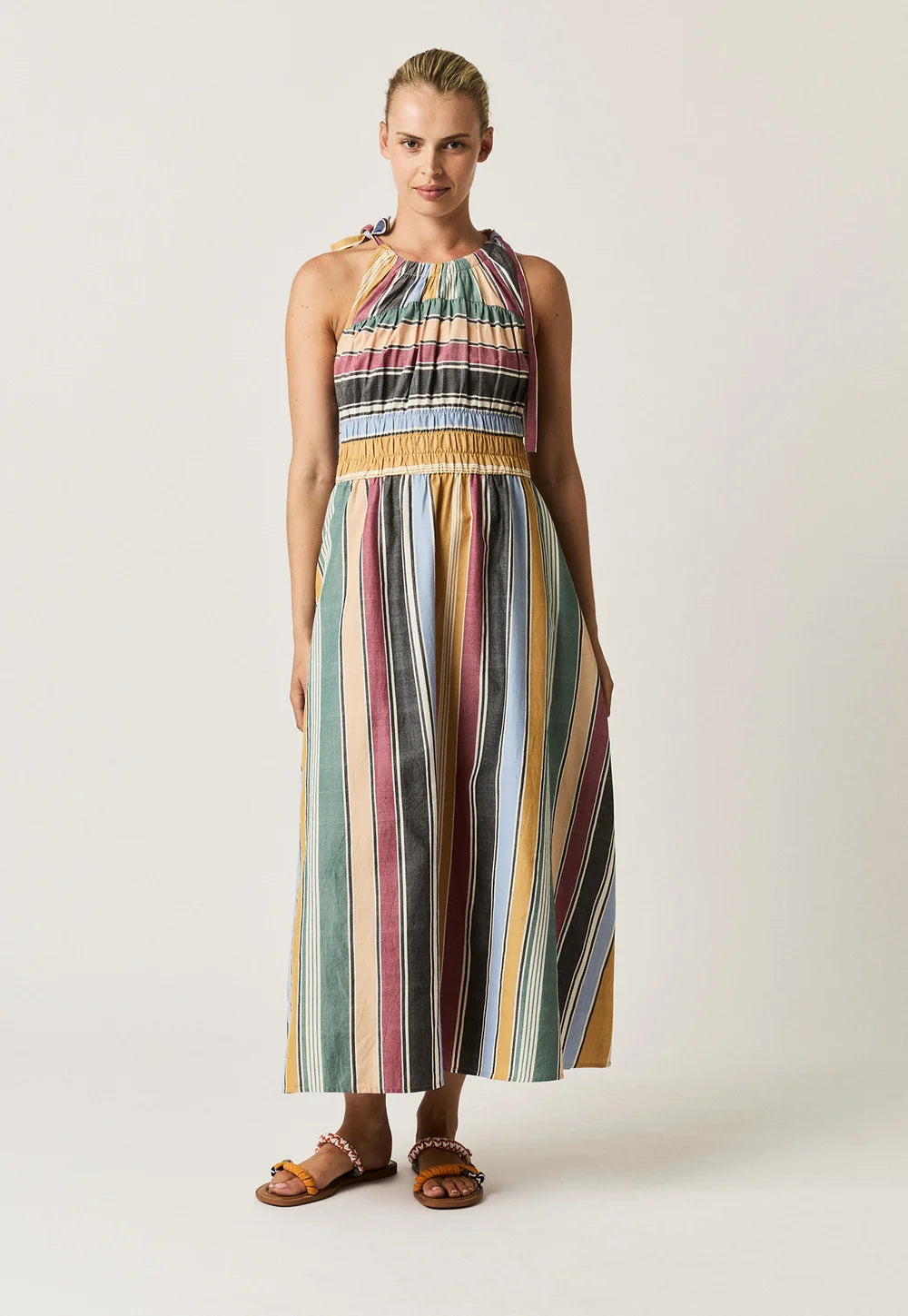 Sadie Dress Atlas Stripe