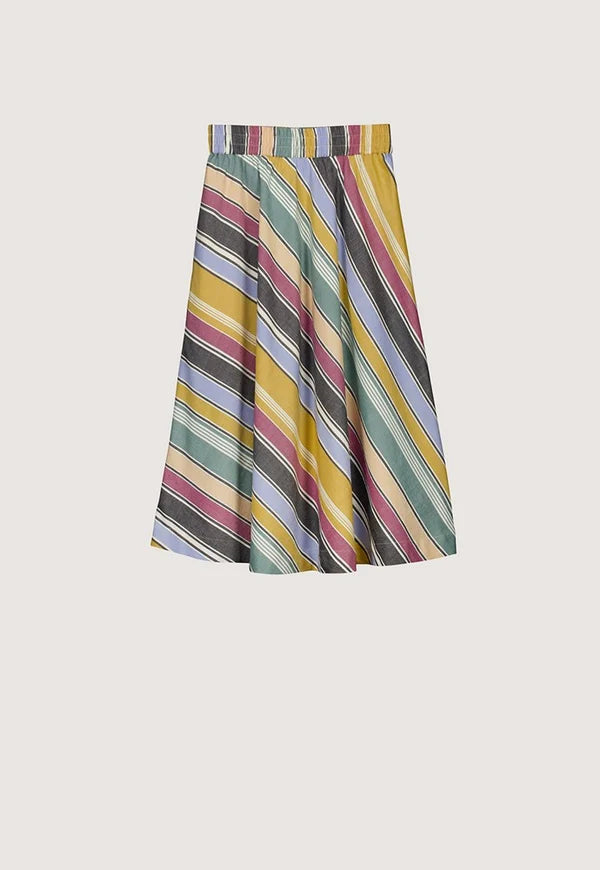 Wave Skirt Atlas Stripe