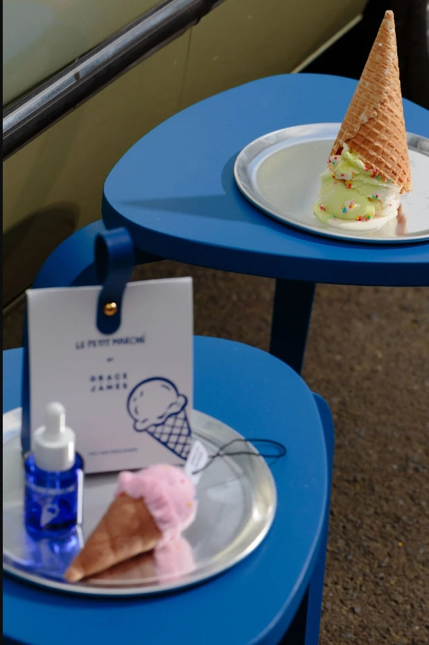 Le Petit Marche Waffle Cone Air Freshener Set