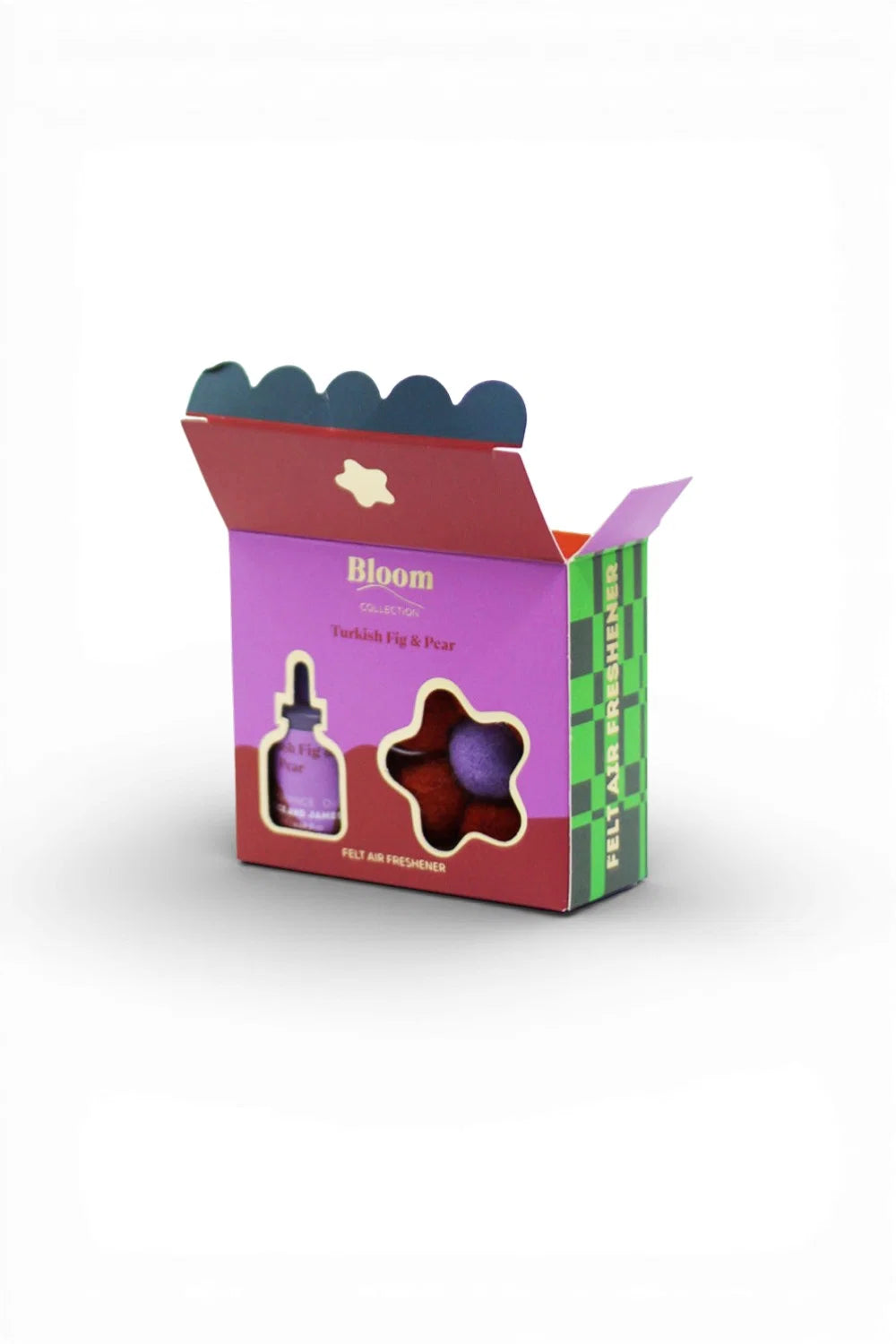 Bloom Turkish Fig & Pear Felt Air Freshener