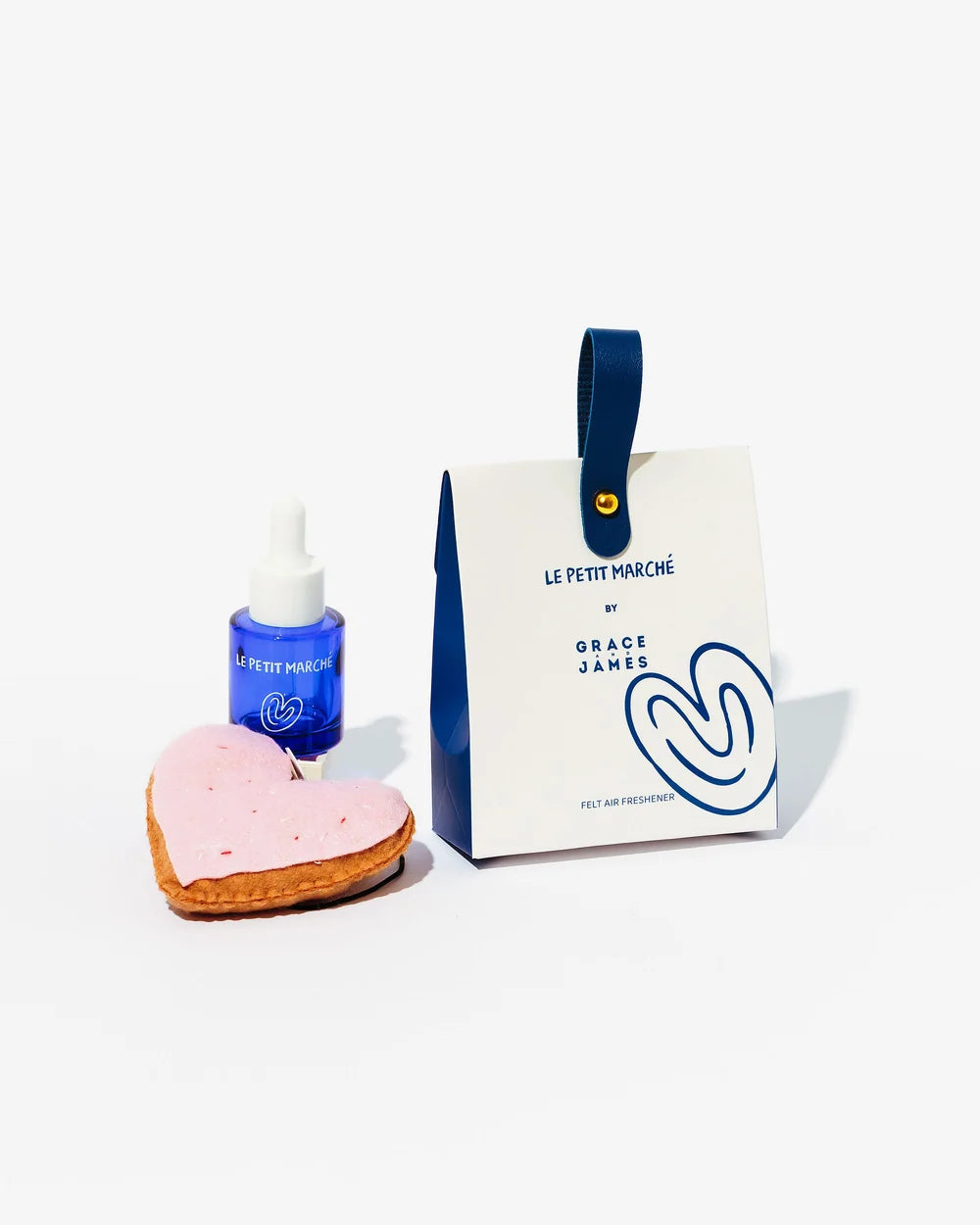 Le Petit Marche Strawberry Shortbread Air Freshener Set