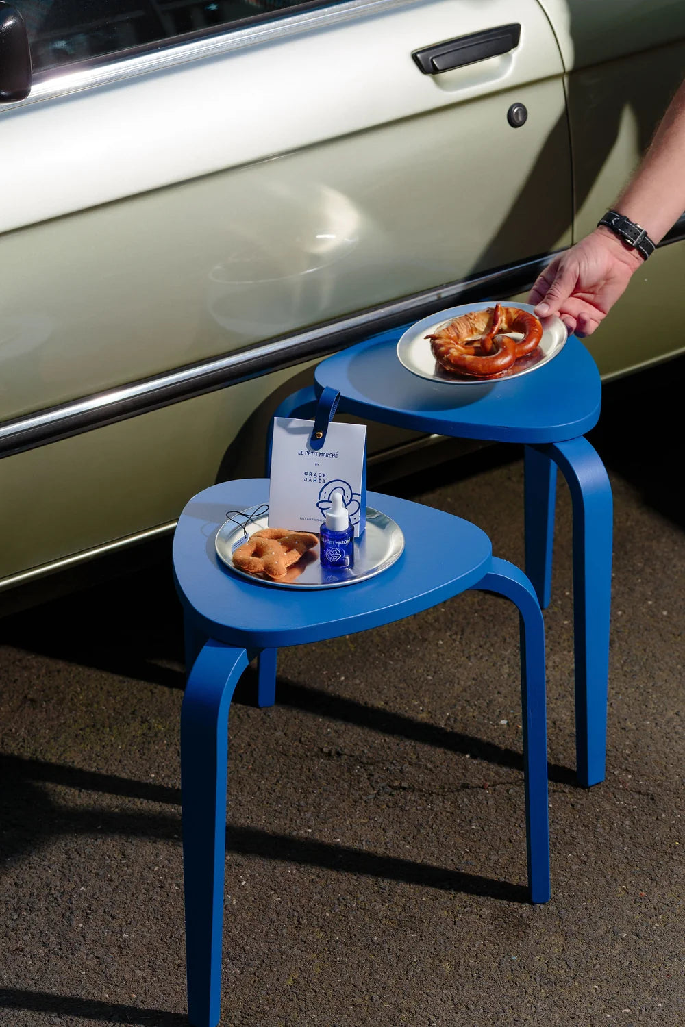 Le Petit Marche Salted Pretzel Air Freshener Set