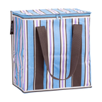 KOLLAB Choc Brown Stripe Cooler Bag