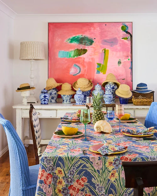 Kip&Co x Anna Spiro Gladiolus Tablecloth Large Rectangular